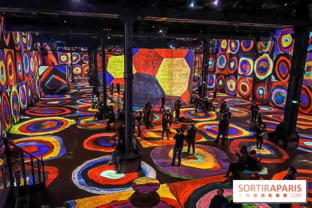 Exposition Kandinsky à l’Atelier des Lumières