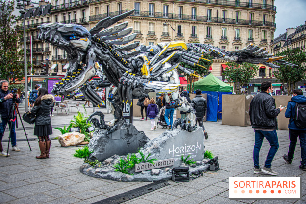 Horizon Forbidden West : l'exposition dans le métro parisien - nos photos