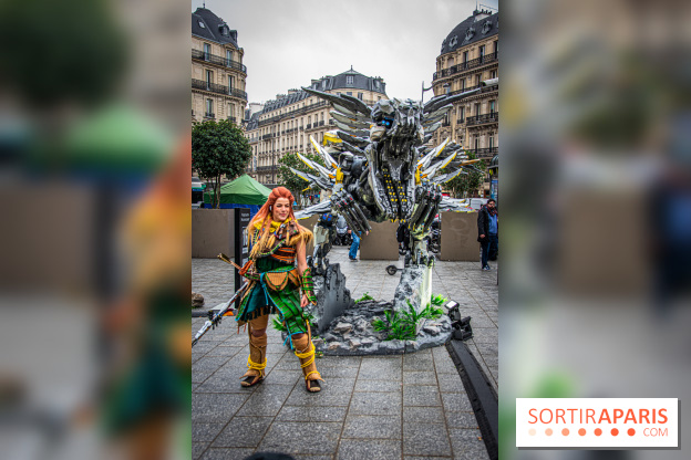 Horizon Forbidden West : l'exposition dans le métro parisien - nos photos