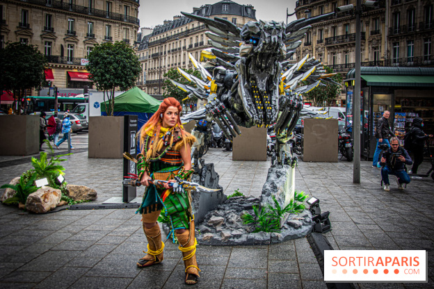 Horizon Forbidden West : l'exposition dans le métro parisien - nos photos