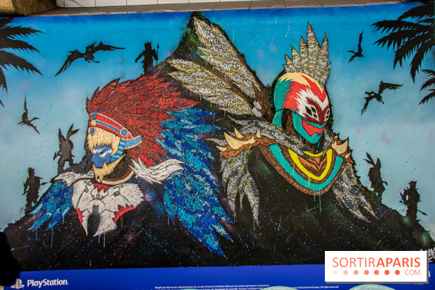 Horizon Forbidden West : l'exposition dans le métro parisien - nos photos