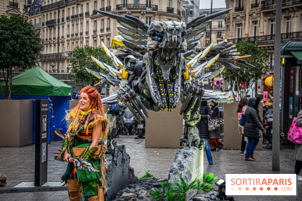 Horizon Forbidden West : l'exposition dans le métro parisien - nos photos