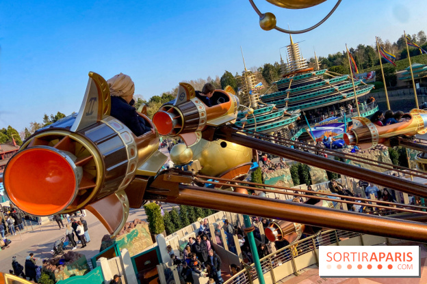 Visuel Disneyland Paris Space Mountain orbitron