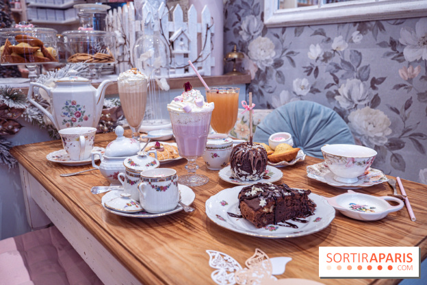 Le Jardin de Mademoiselle en mode Fête foraine sous la neige 