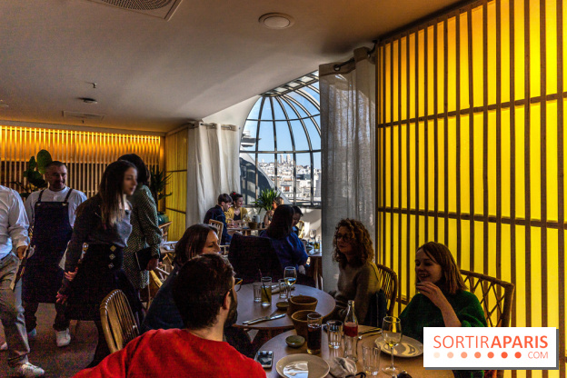 Bleu Coupole restaurant du Printemps 