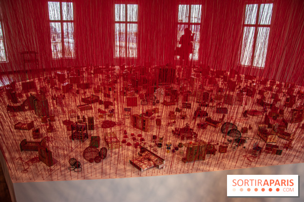 Carte blanche à Chiharu Shiota au Musée Guimet