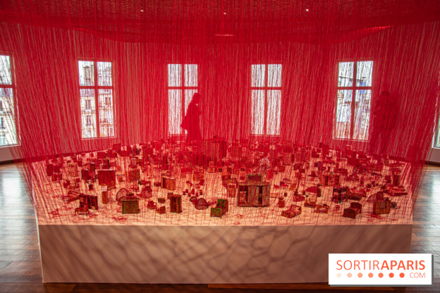 Carte blanche à Chiharu Shiota au Musée Guimet