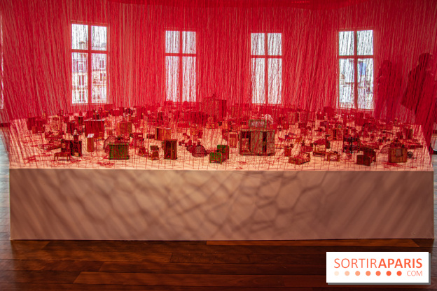 Carte blanche à Chiharu Shiota au Musée Guimet