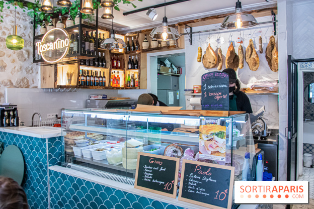 Toscanino, le restaurant de schiacciate en mode street food de la rue Mouffetard