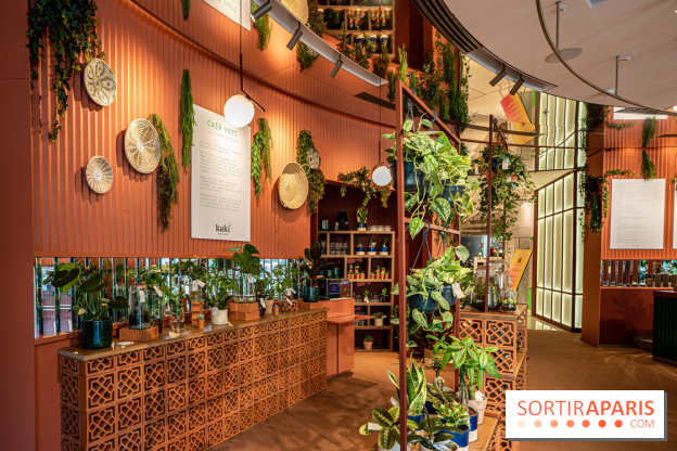 Le Café Vert du Printemps Haussmann 