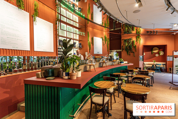 Le Café Vert du Printemps Haussmann 