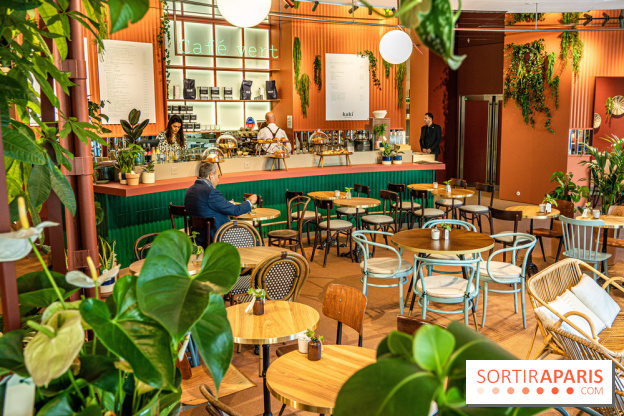 Le Café Vert du Printemps Haussmann 
