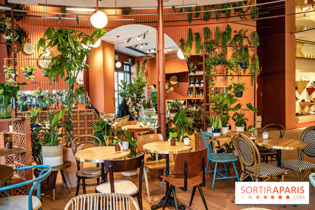 Le Café Vert du Printemps Haussmann 