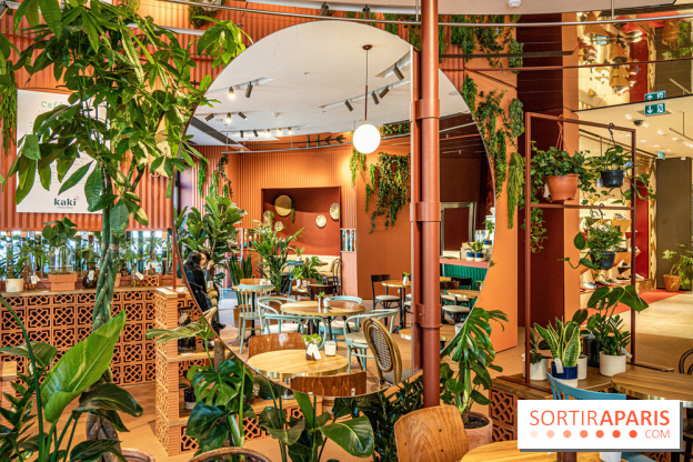 Le Café Vert du Printemps Haussmann 