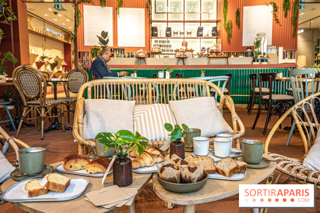 Le Café Vert du Printemps Haussmann 