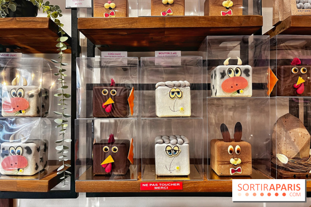 Les chocolats de Pâques géométriques 2022 de Choco au Carré