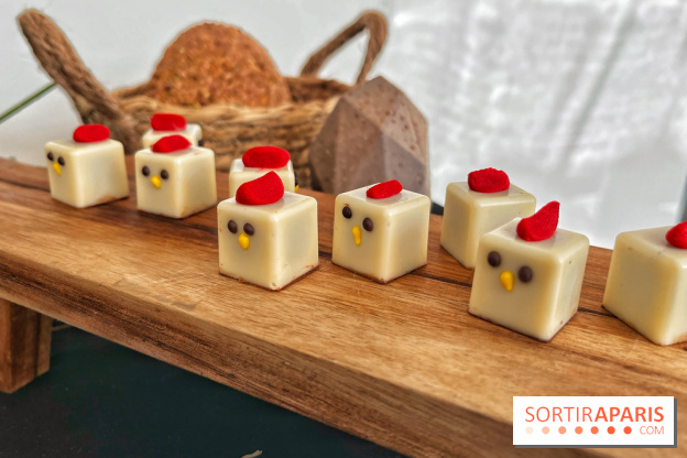 Les chocolats de Pâques géométriques 2022 de Choco au Carré