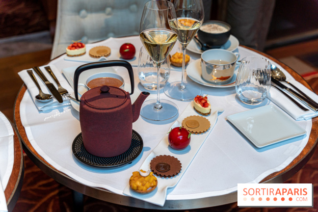 Le tea time de Quentin Lechat au Royal Monceau, les photos 
