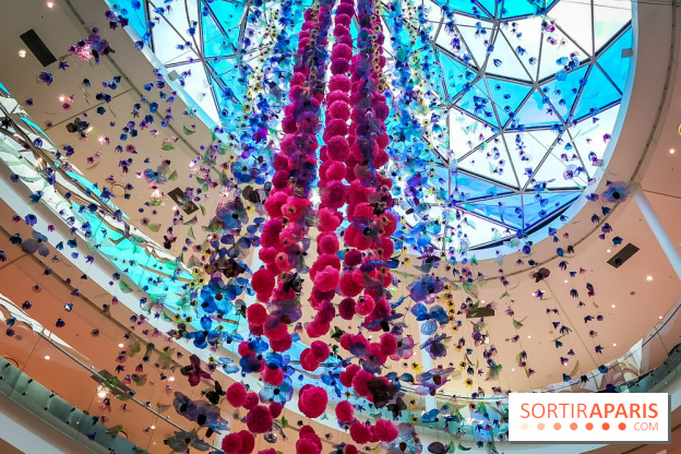 Les bouteilles à la mer, l'exposition poétique et florale autour de la pollution à Beaugrenelle