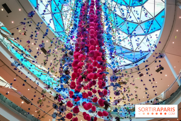 Les bouteilles à la mer, l'exposition poétique et florale autour de la pollution à Beaugrenelle