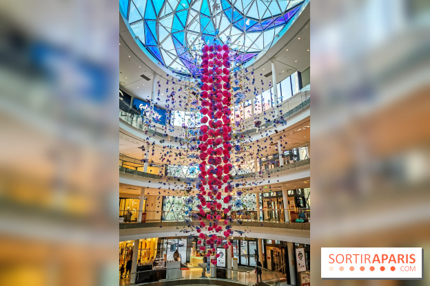 Les bouteilles à la mer, l'exposition poétique et florale autour de la pollution à Beaugrenelle