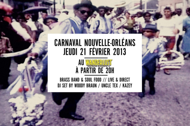 CARNAVAL NOUVELLE-ORLÉANS @ WANDERLUST
