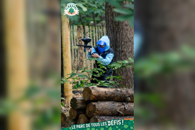 Aventure Floreval, l'accrobranche canon aux portes de Paris - Visuels META 54 Paintball4 9 16