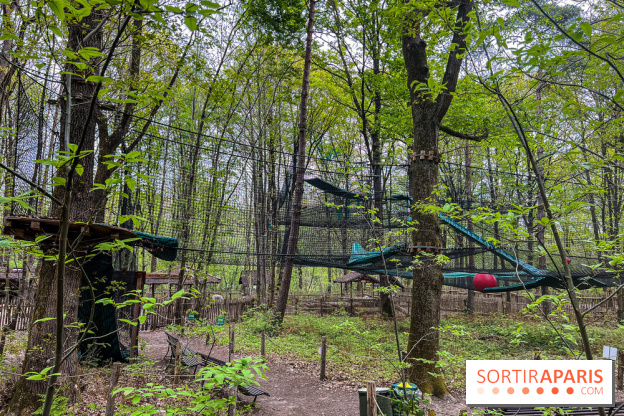 Aventure Floreval, l'accrobranche canon aux portes de Paris