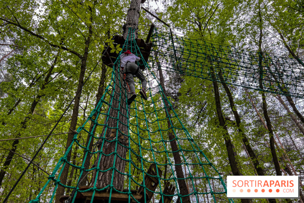 Aventure Floreval, l'accrobranche canon aux portes de Paris