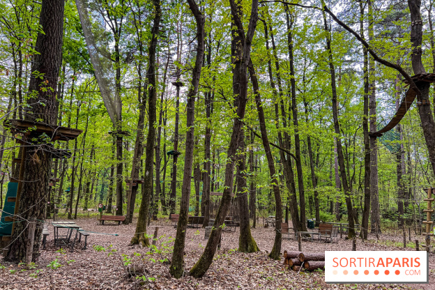 Aventure Floreval, l'accrobranche canon aux portes de Paris