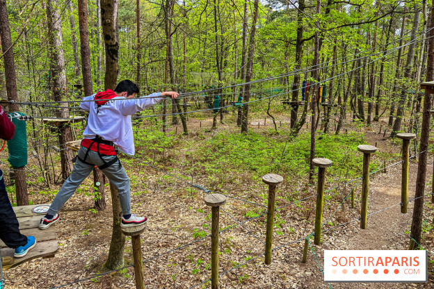 Aventure Floreval, l'accrobranche canon aux portes de Paris