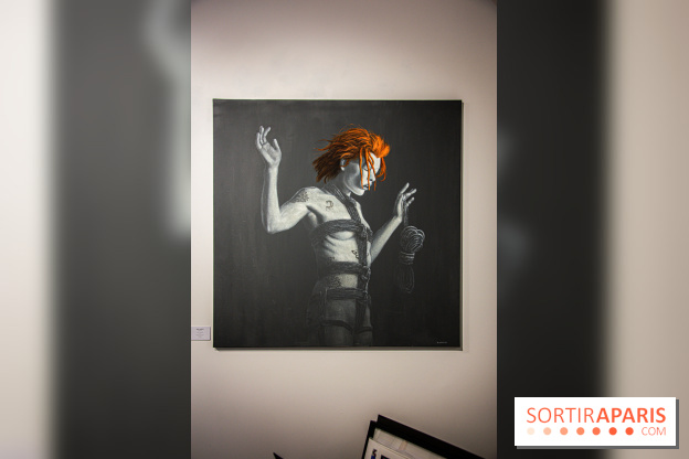 Pop Corn Time, nos photos de l'exposition de toiles et de NFT à la galerie Goldshteyn-Saatort