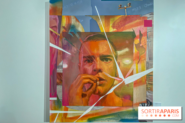 Pop Corn Time, nos photos de l'exposition de toiles et de NFT à la galerie Goldshteyn-Saatort