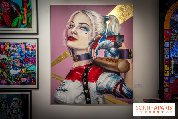 Pop Corn Time, nos photos de l'exposition de toiles et de NFT à la galerie Goldshteyn-Saatort