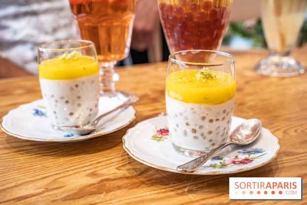 Le brunch du Jardin de Mademoiselle, les photos du menu