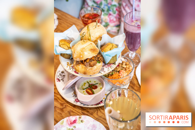 Le brunch du Jardin de Mademoiselle, les photos du menu