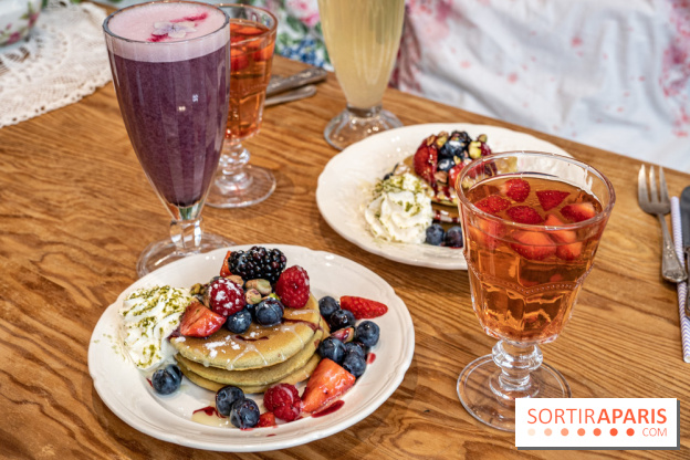 Le brunch du Jardin de Mademoiselle, les photos du menu