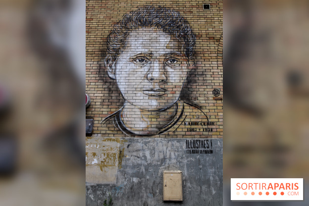 C215 au Musée Curie à Paris