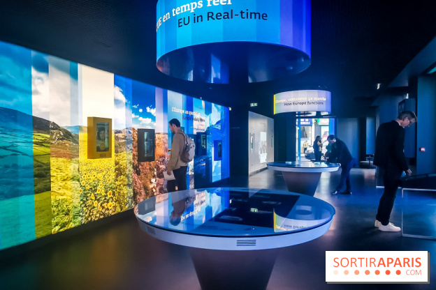 Europa Expérience, un lieu d'exposition gratuit et immersif sur l'Union Européenne à Paris