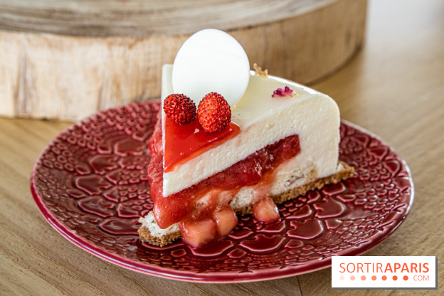 Rosa, la pâtisserie fraise rose de Claire Heitzler pour la Fête des Mères