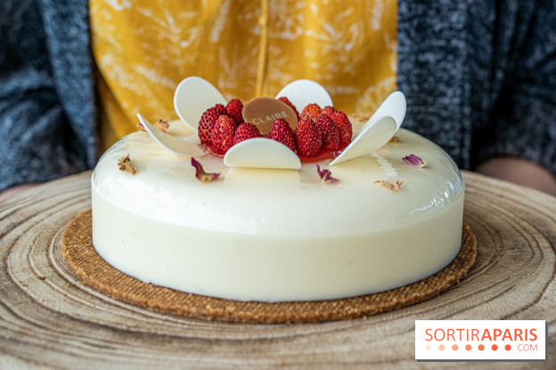 Rosa, la pâtisserie fraise rose de Claire Heitzler pour la Fête des Mères