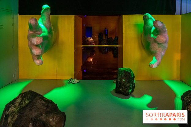 La Gaîté Lyrique présente Shiny Gold, une installation-expérience de Nelly Ben Hayoun - nos photos