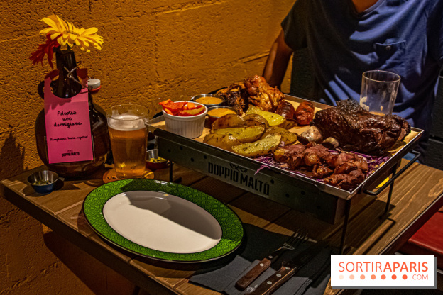 Doppio Malto, le brasseur italien roi de la viande braisée au cœur des 4 Temps, à La Défense