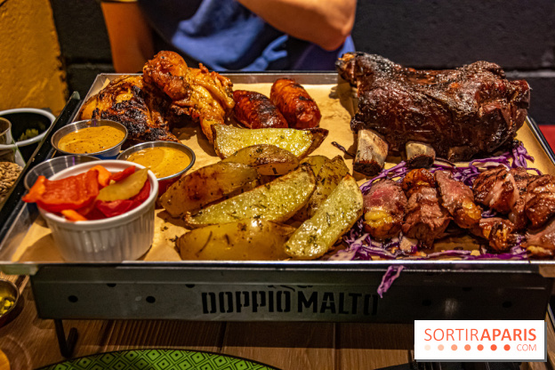 Doppio Malto, le brasseur italien roi de la viande braisée au cœur des 4 Temps, à La Défense