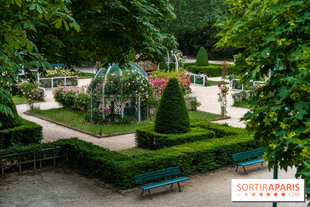 La roseraie du Square René-le-Gall