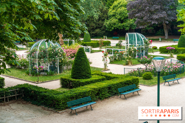 La roseraie du Square René-le-Gall