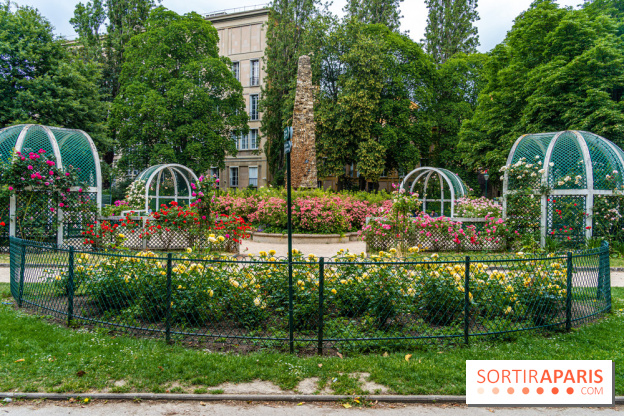 La roseraie du Square René-le-Gall