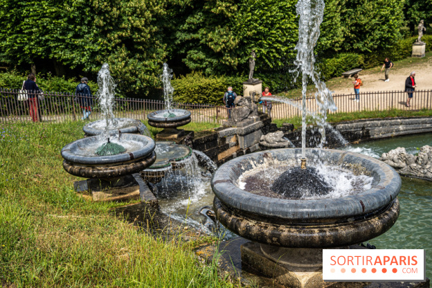 Jeux d'eau au Domaine National de Saint-Cloud