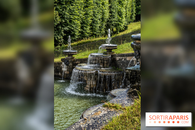 Jeux d'eau au Domaine National de Saint-Cloud