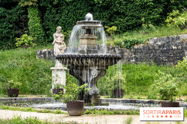 Jeux d'eau au Domaine National de Saint-Cloud